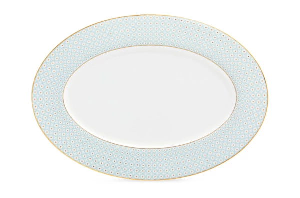Сервиз столовый Decor de table Бирюза на 6 персон 20 предметов, фарфор костяной, п/к
