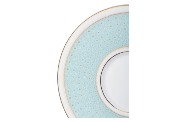 Набор чашек кофейных с блюдцами Decor de table Бирюза 100 мл, 2 шт, фарфор костяной, п/к на магните