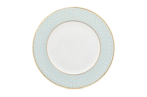 Тарелка десертная Decor de table Бирюза 16 см, фарфор костяной