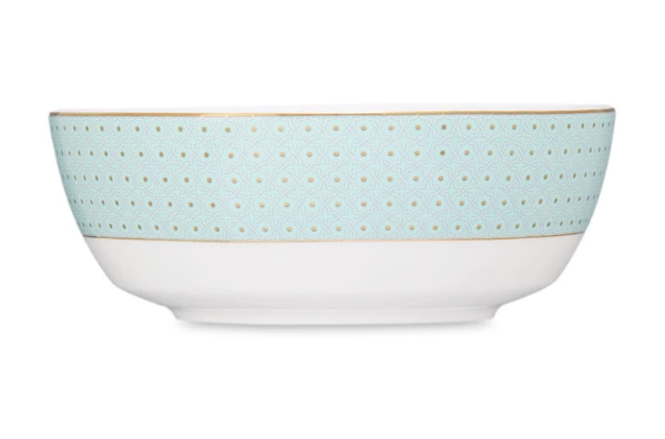 Салатник порционный Decor de table Бирюза 15,5 см, 500 мл, фарфор костяной