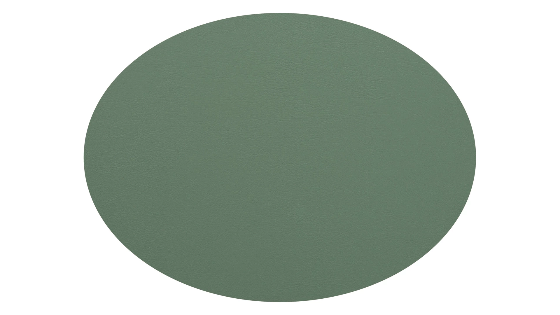 Плейсмат овальный двусторонний ADJ 47,5x35 см, кожа натуральная, небесный, эвкалипт, п/к