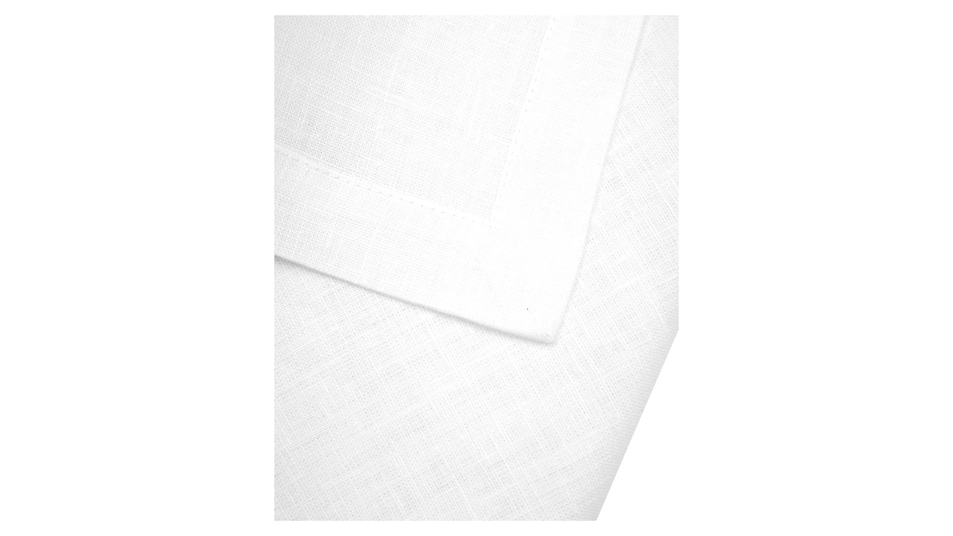 Набор салфеток подстановочных с вышивкой Венизное кружево Ришелье 40х40 см, 6 шт, лен, белый,  п/к