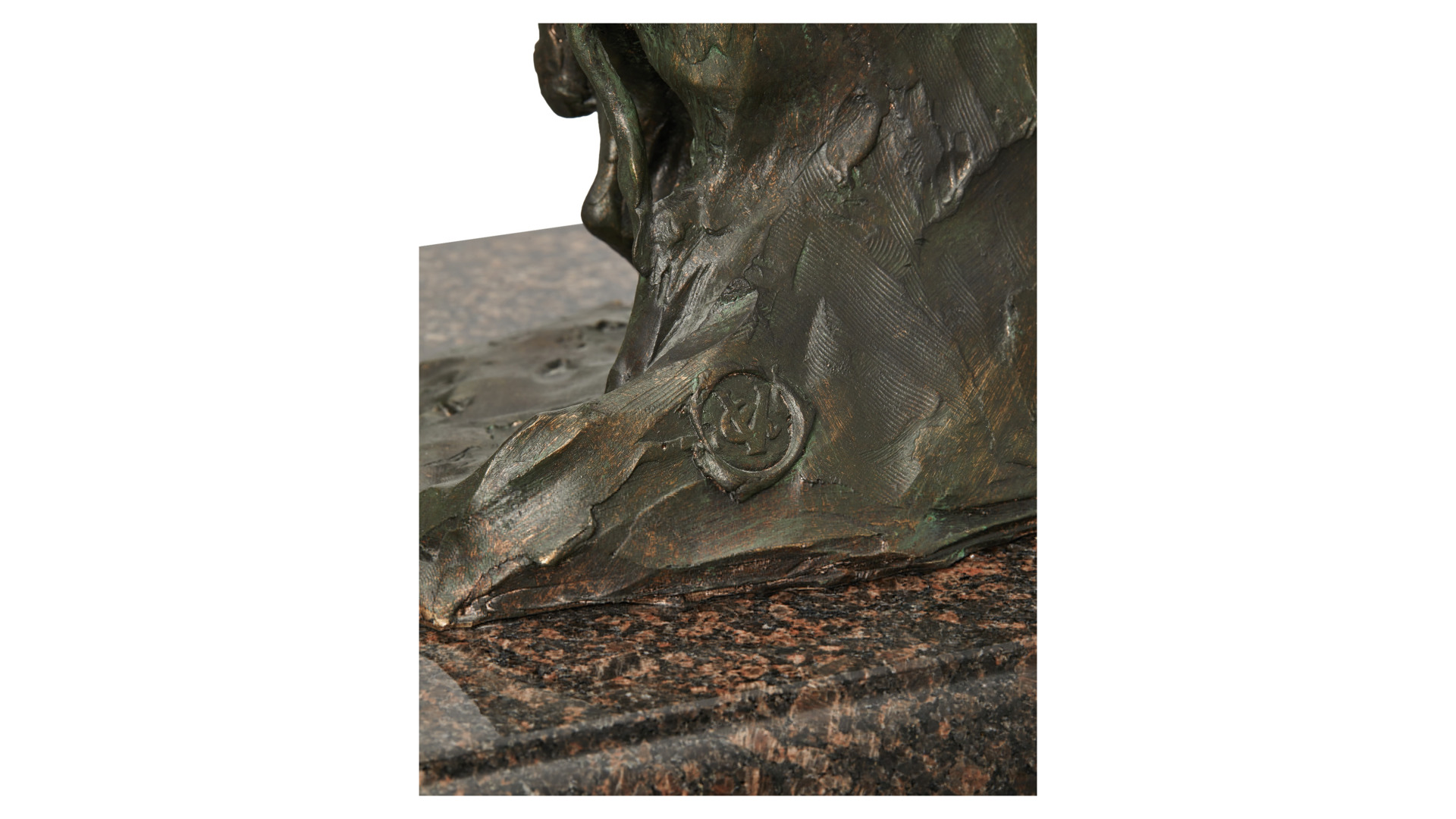 Скульптура ИП Чувашев Дон Кихот 68х31х51 см, полиуретан, бронзовая, п/к