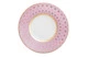 Чашка кофейная с блюдцем ИФЗ Идиллия Астра 115 мл, фарфор костяной, розовая