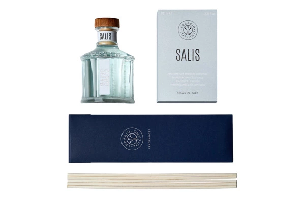 Диффузор Erbario Salis Морская Вода 100 мл, стекло, голубой, п/к