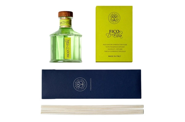 Диффузор Erbario Fico D'Elba Инжир Эльбы 250 мл, стекло, зеленый, п/к