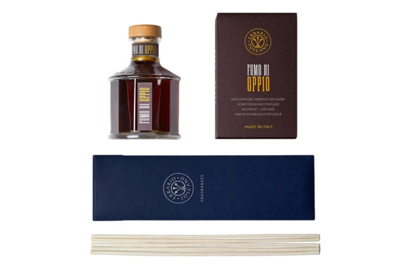 Диффузор Erbario Fumo Di Oppio Дым Опиума 250 мл, стекло, коричневый, п/к