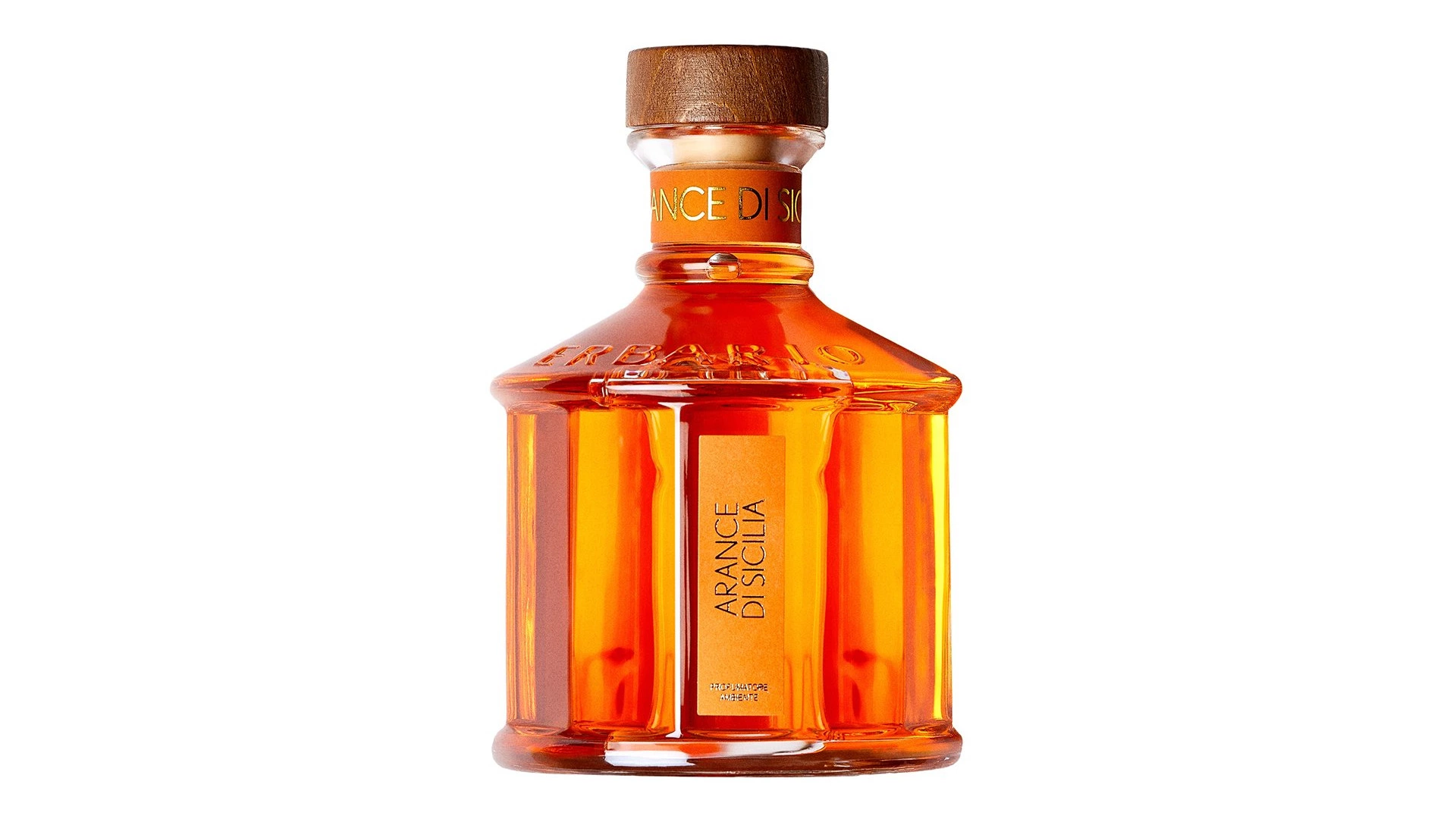 Диффузор Erbario Arance Di Sicilia Сицилийский Апельсин 500 мл, стекло, оранжевый, п/к