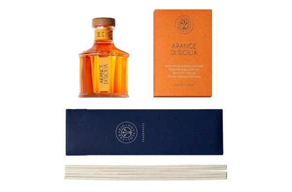 Диффузор Erbario Arance Di Sicilia Сицилийский Апельсин 500 мл, стекло, оранжевый, п/к
