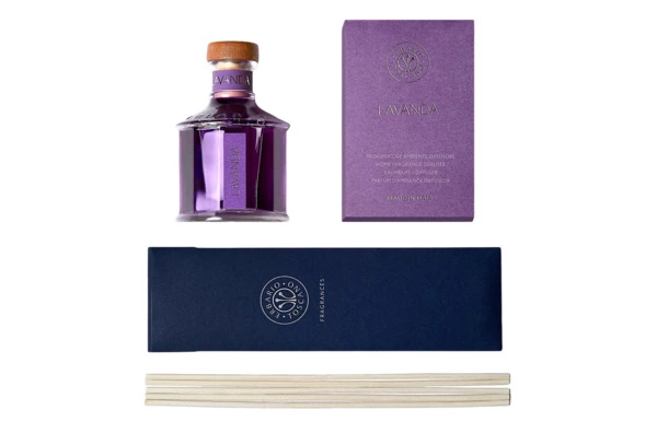 Диффузор Erbario Lavanda Изысканная Лаванда 500 мл, стекло, фиолетовый, п/к