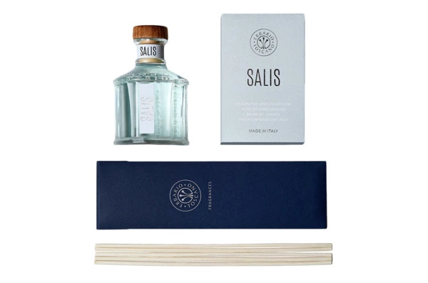 Диффузор Erbario Salis Морская Вода 500 мл, стекло, голубой, п/к