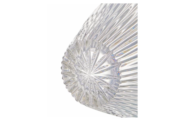 Ваза настольная Decor de table Дефанс 25 см, хрусталь, прозрачная