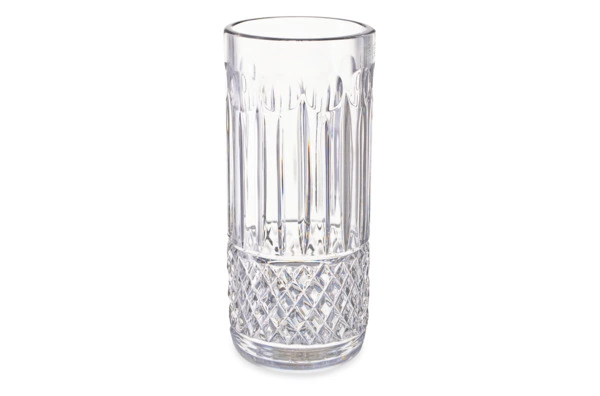Ваза настольная Decor de table Париж 25,4 см, хрусталь, прозрачная