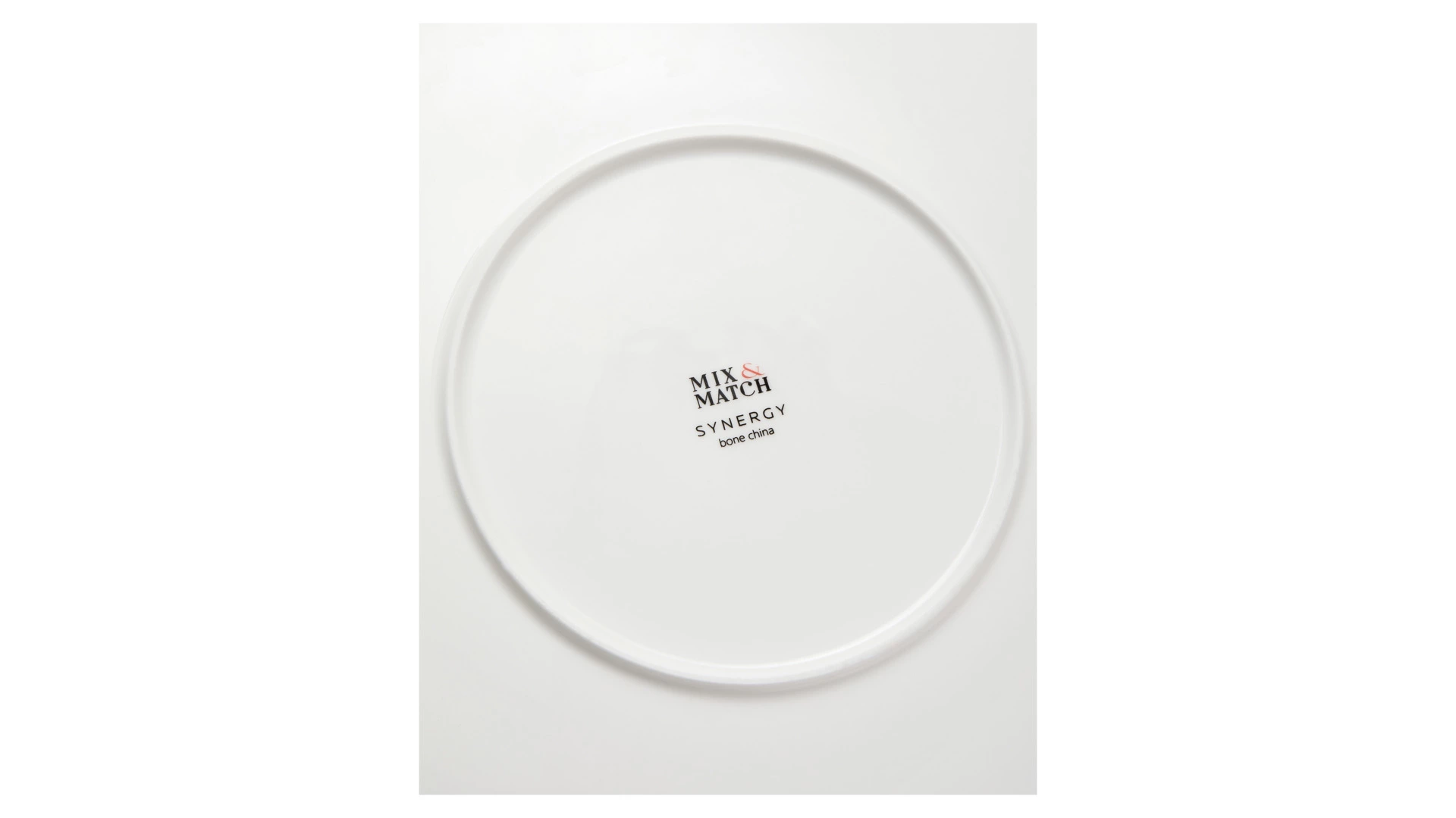 Тарелка обеденная углубленная Mix&Match Синергия Пасхальный кролик 27 см, фарфор костяной