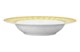 Тарелка суповая Rosenthal Сваровски 24 см, фарфор, желтая