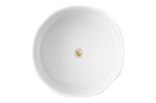 Салатник порционный Rosenthal Swarovski Сигнум 14 см, фарфор, желтый