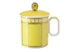 Кружка с крышкой Rosenthal Swarovski Сигнум 390 мл, фарфор, желтая