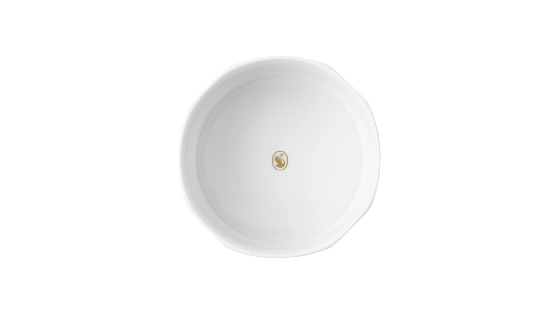 Салатник порционный Rosenthal Сваровски 14 см, фарфор, голубой