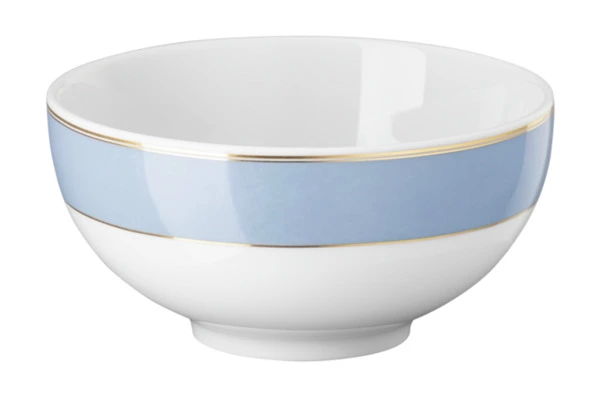 Салатник порционный Rosenthal Swarovski Сигнум 12 см, фарфор, голубой