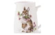 Кувшин для цветов Royal Worcester Забавная фауна Кролик 125 мл, 8 см, фарфор костяной