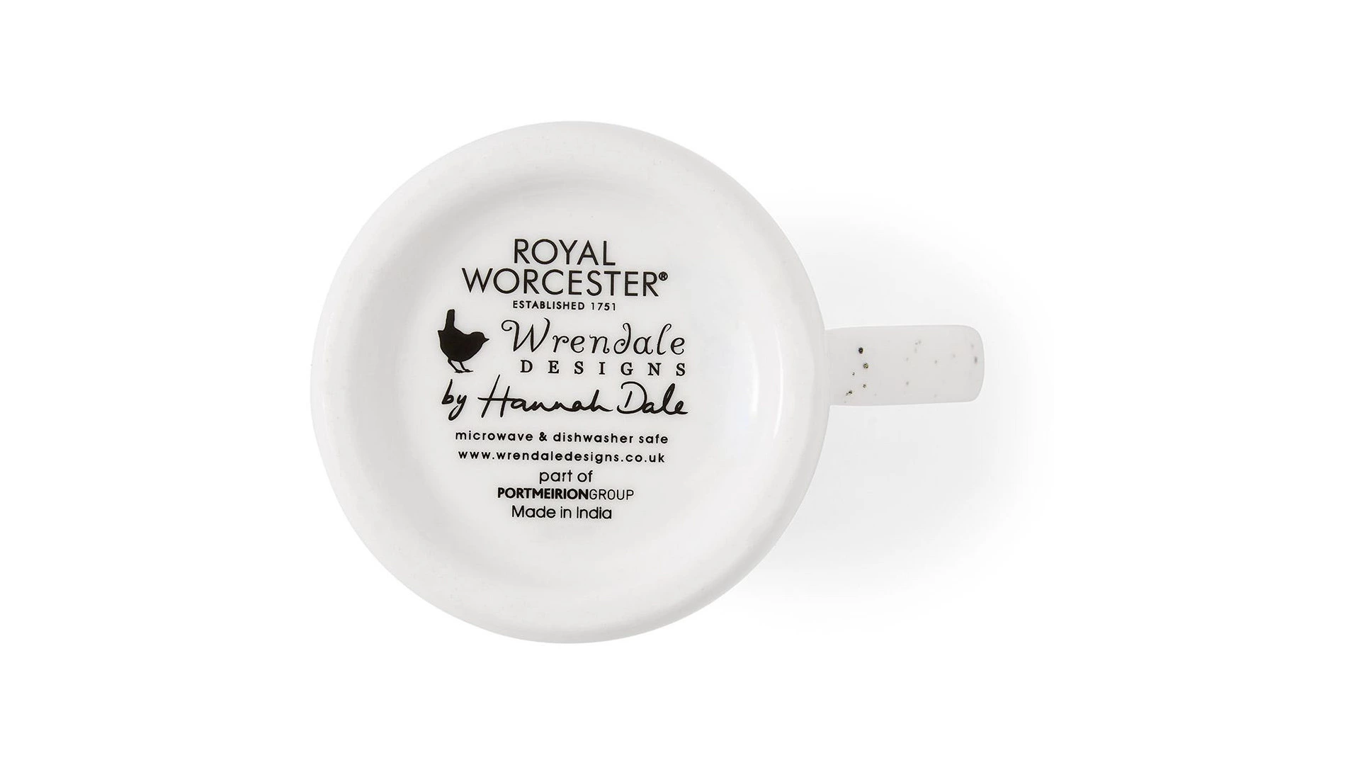 Кувшин для цветов Royal Worcester Забавная фауна Кролик 125 мл, 8 см, фарфор костяной