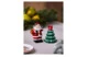 Набор солонка и перечница Decor de table Новогоднее чудо Санта и елка 6,7х5,9х10,2 см, 7х9,5 см