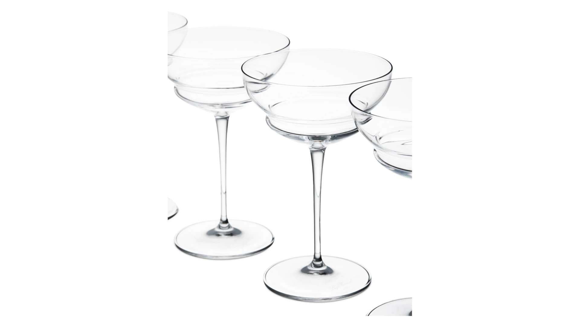 Набор бокалов для коктейля Хемингуэй Luigi Bormioli Бэкдор 20-ые 250 мл, 6 шт, стекло хрустальное