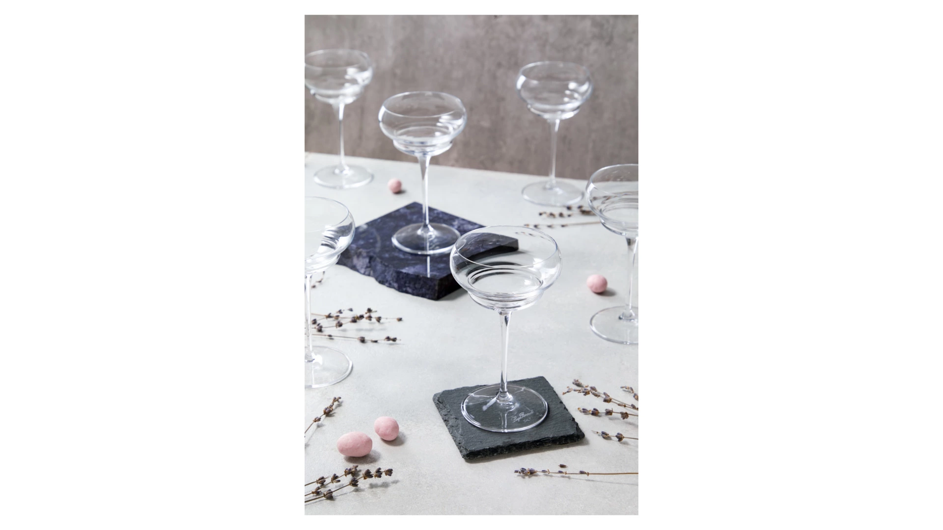 Набор бокалов для коктейля Ник и Нора Luigi Bormioli Бэкдор 20-ые 170 мл, 6 шт, стекло хрустальное