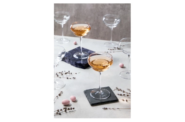 Набор бокалов для коктейля Ник и Нора Luigi Bormioli Бэкдор 20-ые 170 мл, 6 шт, стекло хрустальное