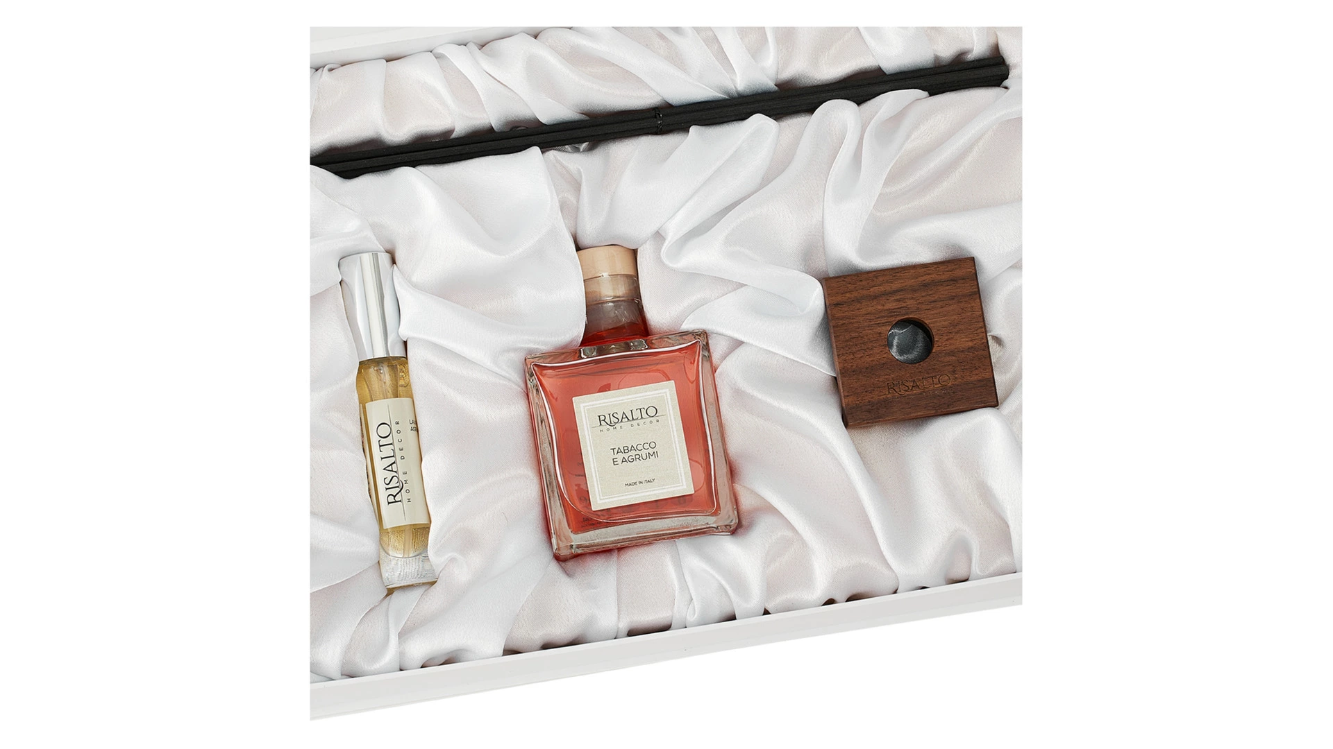 Набор ароматический Risalto Tabacco Agrumi 250 мл + спрей Lavanda Agrumata 15 мл