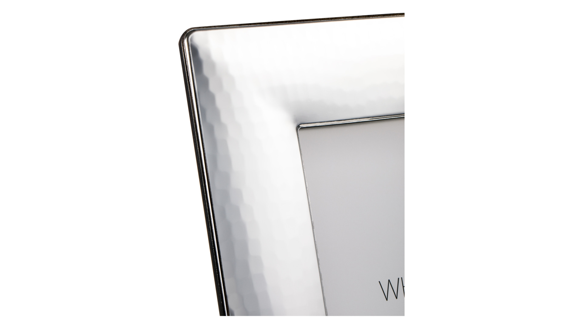 Рамка для фото Intersilver Кованный дизайн 15x20 см, алюминий с посеребрением