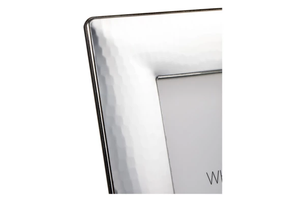 Рамка для фото Intersilver Кованный дизайн 15x20 см, алюминий с посеребрением