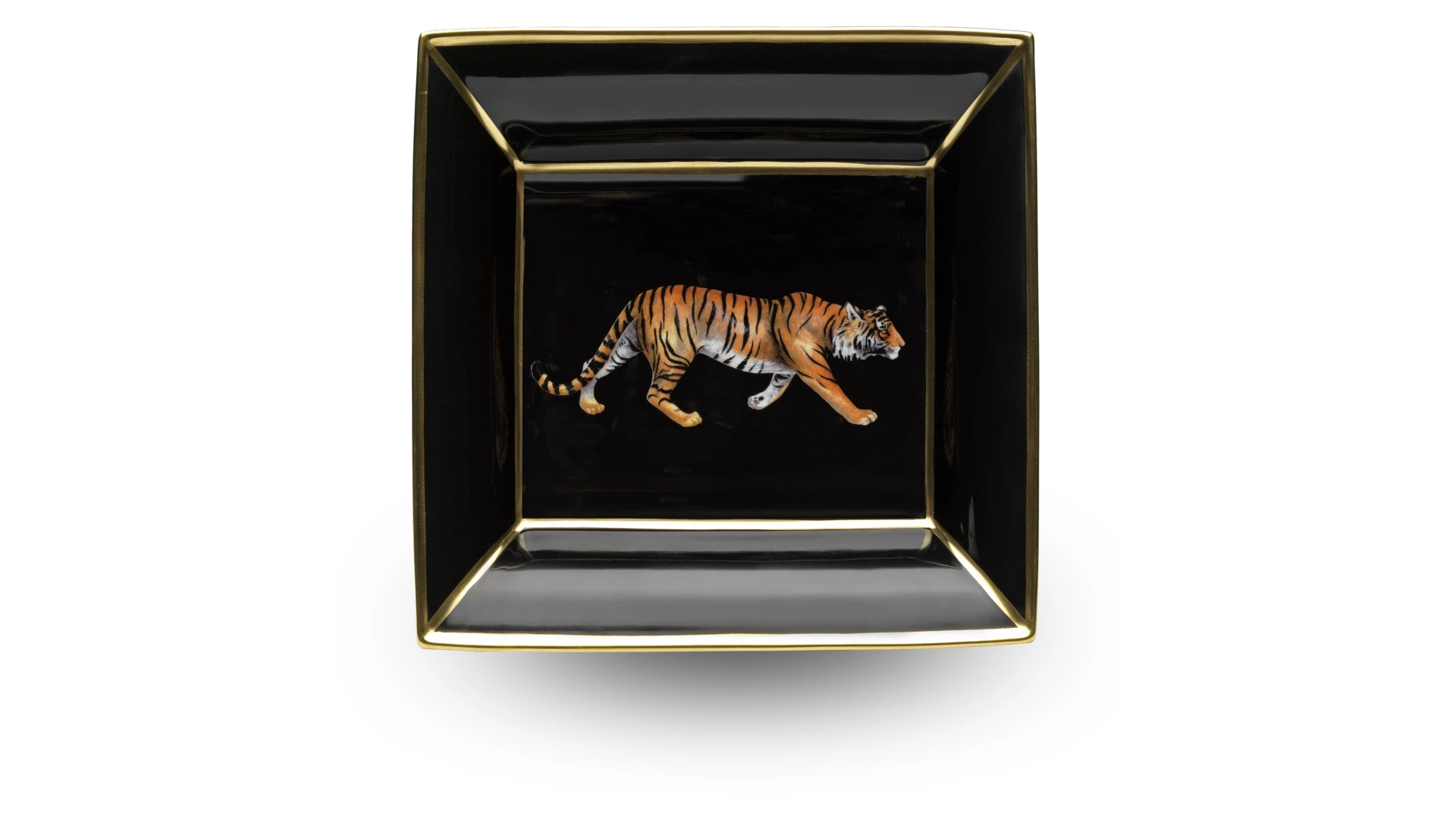 Мелочница Halcyon Days Дикая природа Тигр 15 см, фарфор