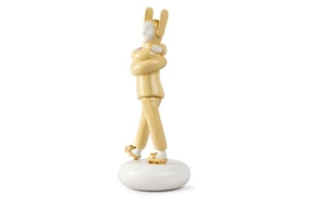 Фигурка Lladro Объятия 23х57 см, фарфор, желтая