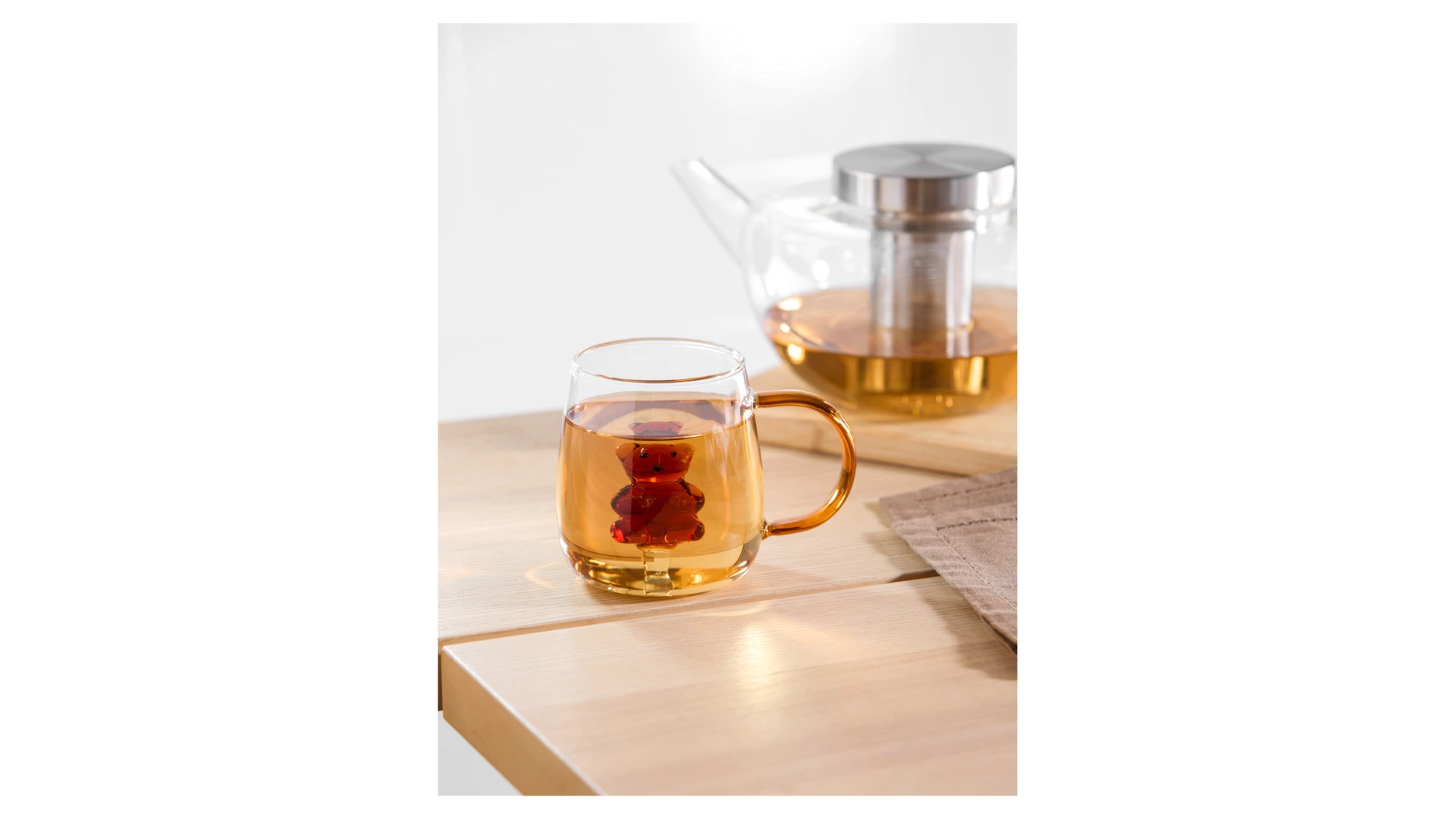 Кружка Decor de table Медвежонок 400 мл, стекло