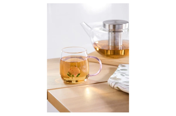 Кружка Decor de table Клубничка 400 мл, стекло