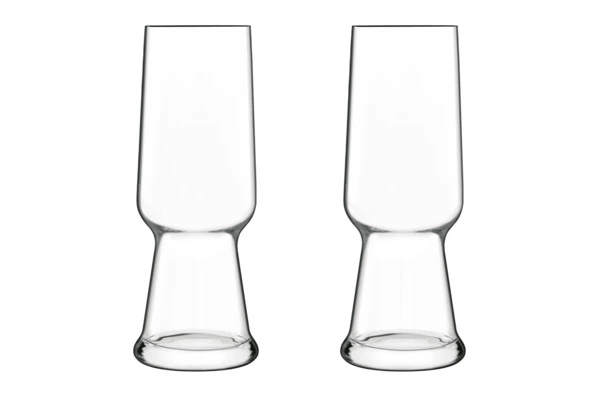 Набор бокалов для светлого пива Luigi Bormioli Биратек Пилснер 540 мл, 2 шт, стекло, п/к