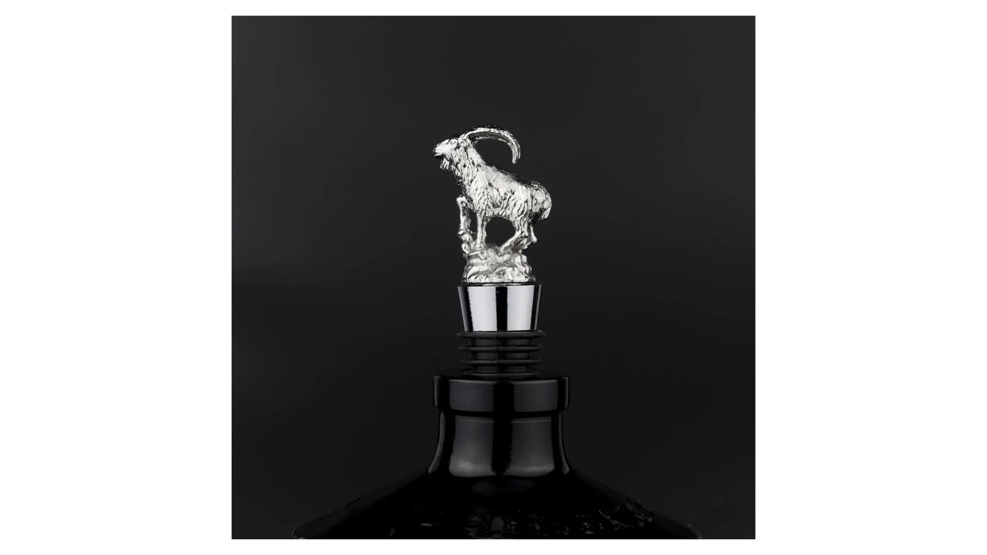 Пробка для бутылки Кольчугинский мельхиор Архар 9,8 см, латунь, никелированная