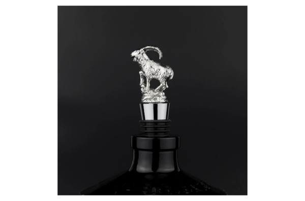 Пробка для бутылки Кольчугинский мельхиор Архар 9,8 см, латунь, никелированная
