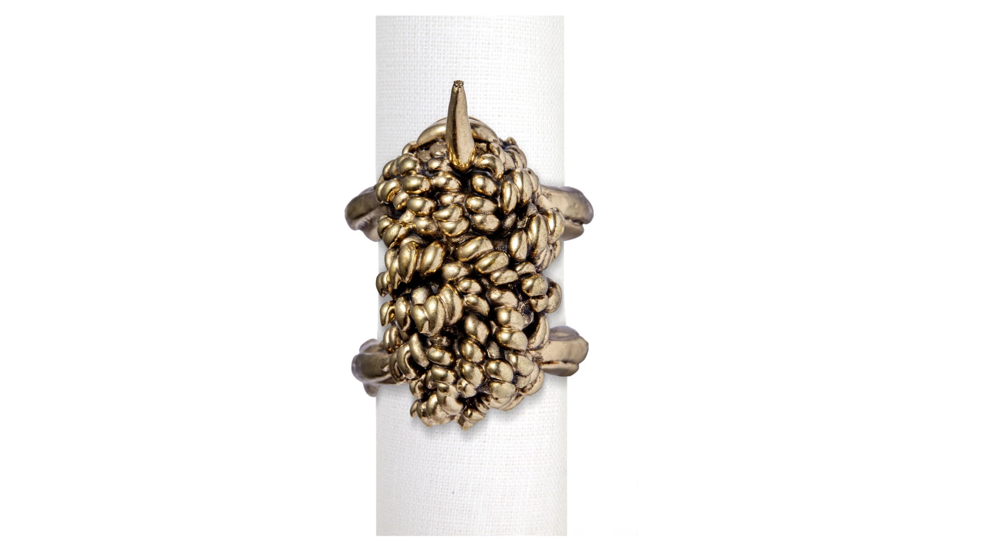 Набор колец для салфеток L’Objet Хаас Монстры, 4 шт, латунь, п/к