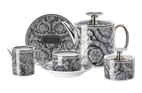 Сервиз чайный Rosenthal Versace Барокко Дымка на 6 персон 21 предмет, фарфор