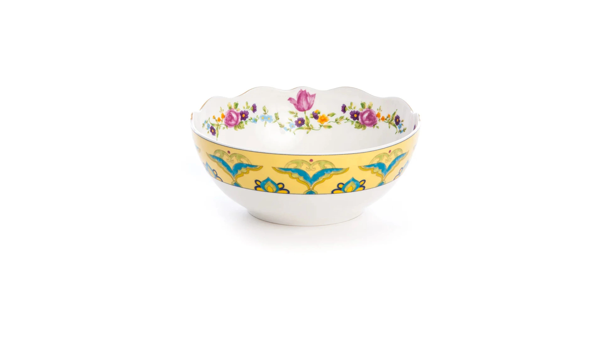 Салатник порционный Seletti Гибрид Бочи 17,5 см, фарфор