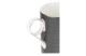 Кружка Decor de table Вола 350 мл, фарфор, черная, платиновый кант