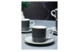 Набор чашек кофейных с блюдцами Decor de table Вола 100 мл, 4 шт, фарфор, платиновый кант, п/к