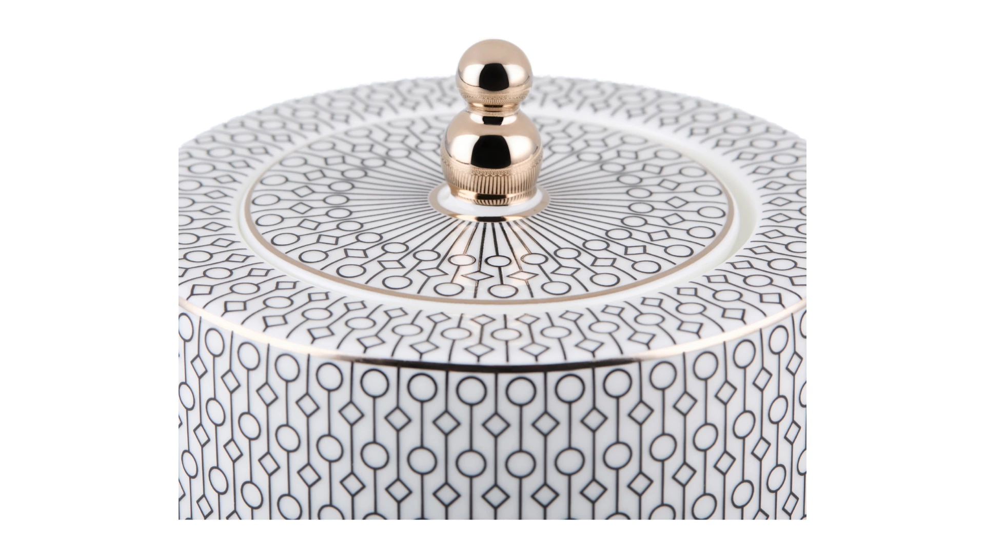 Набор эгоист Decor de table Вола, чайник 300 мл, чашка 200 мл, блюдце 16 см, платиновый кант, п/к