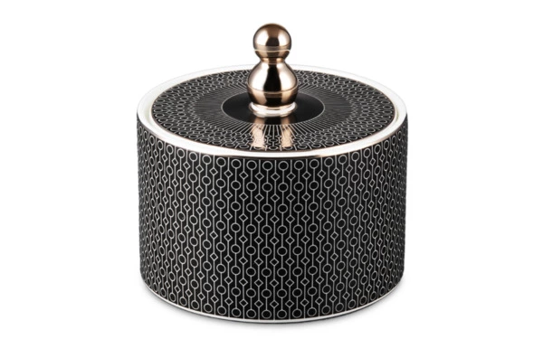 Сервиз чайный Decor de table Вола на 6 персон 21 предмет, фарфор, платиновый кант, п/к