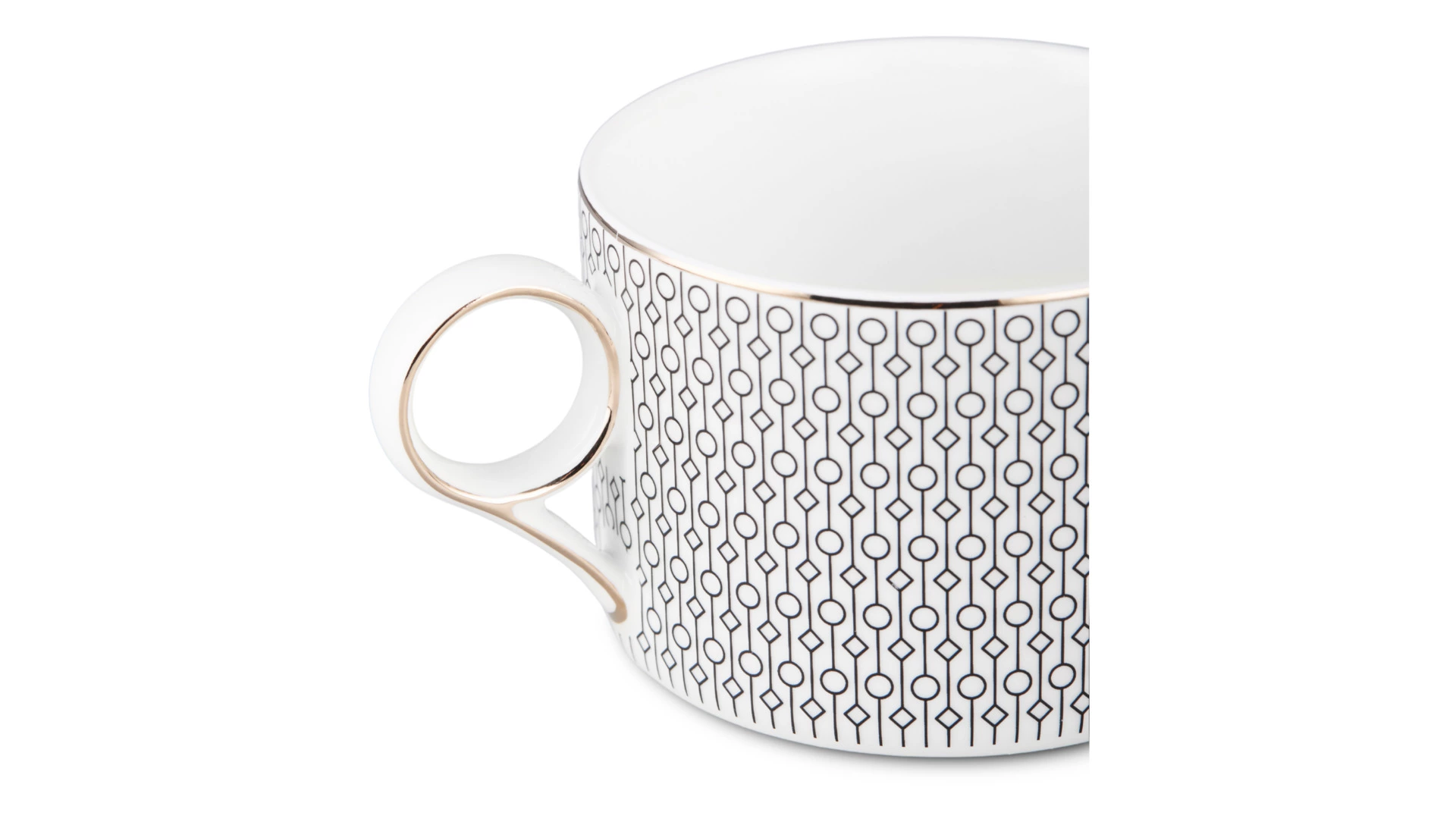 Сервиз чайный Decor de table Вола на 6 персон 21 предмет, фарфор, платиновый кант, п/к