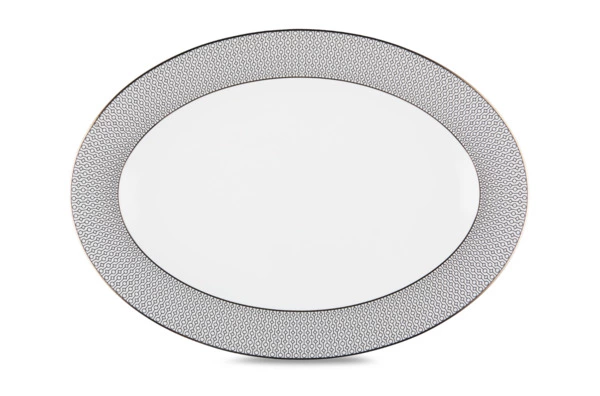Сервиз столовый Decor de table Вола на 6 персон 26 предметов, фарфор, платиновый кант, п/к