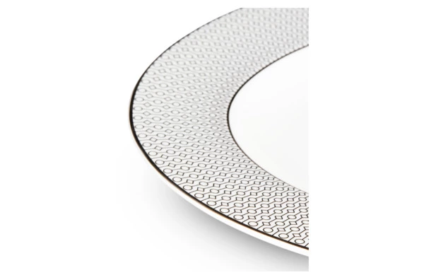 Сервиз столовый Decor de table Вола на 6 персон 26 предметов, фарфор, платиновый кант, п/к