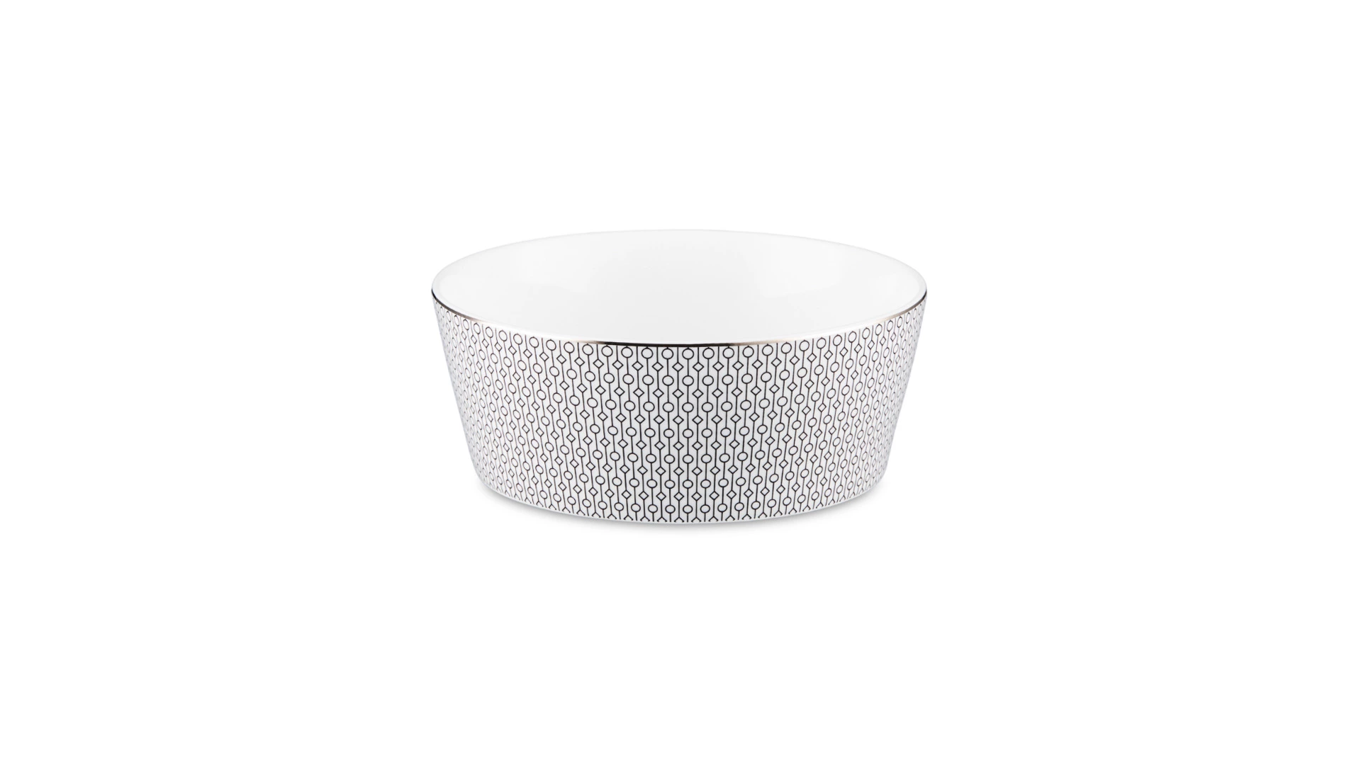 Сервиз столовый Decor de table Вола на 6 персон 26 предметов, фарфор, платиновый кант, п/к